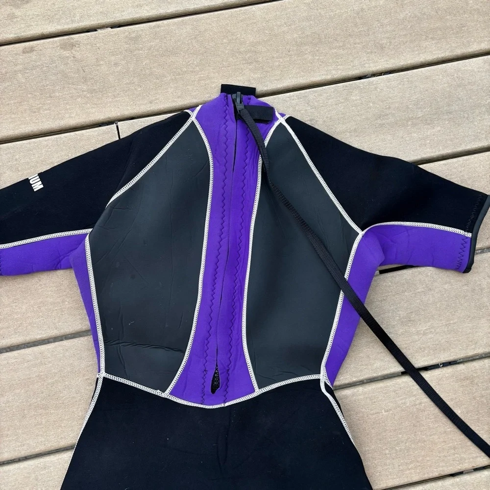 Jet Gladiator Wetsuit‎ women’s Size M Diving Scuba Black Swimming suit Short USA